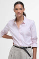 Barbour Shirt Ladies Derwent shirt in Pink/Hessian Tartan LSH1409PI37