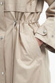 Barbour Lavender waterproof Jacket in light Sand LWB0891SN11 pocket