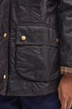 Barbour Classic Beadnell Ladies Wax Jacket NEW Rustic Brown LWX0667RU52 pocket