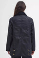 Barbour NEW Modern Beadnell long wax in NAVY  LWX1402NY92 back