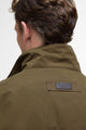 Barbour Sander casual Jacket in Dark Sand MCA1015SN71 logo