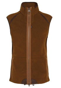 Barbour Gilet Langdale Mens fleece Gilet-Rust Brown MFL0079BR51 fashion