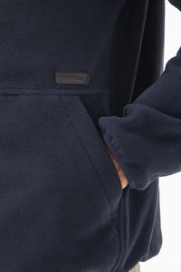 Barbour Fleece jacket in Navy MFL0147NY71 pocket