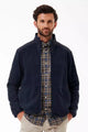 Barbour Fleece jacket in Navy MFL0147NY71 open