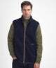 Barbour Gilet new Rydal Gilet Fleece in Navy MFL0194NY71 front