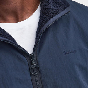 Barbour Fleece Reversible in Navy MFL0195NY71 front