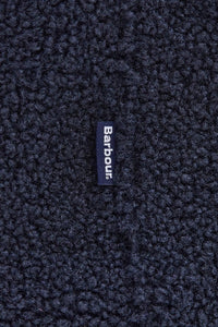 Barbour Fleece Reversible in Navy MFL0195NY71 warm fleece logo