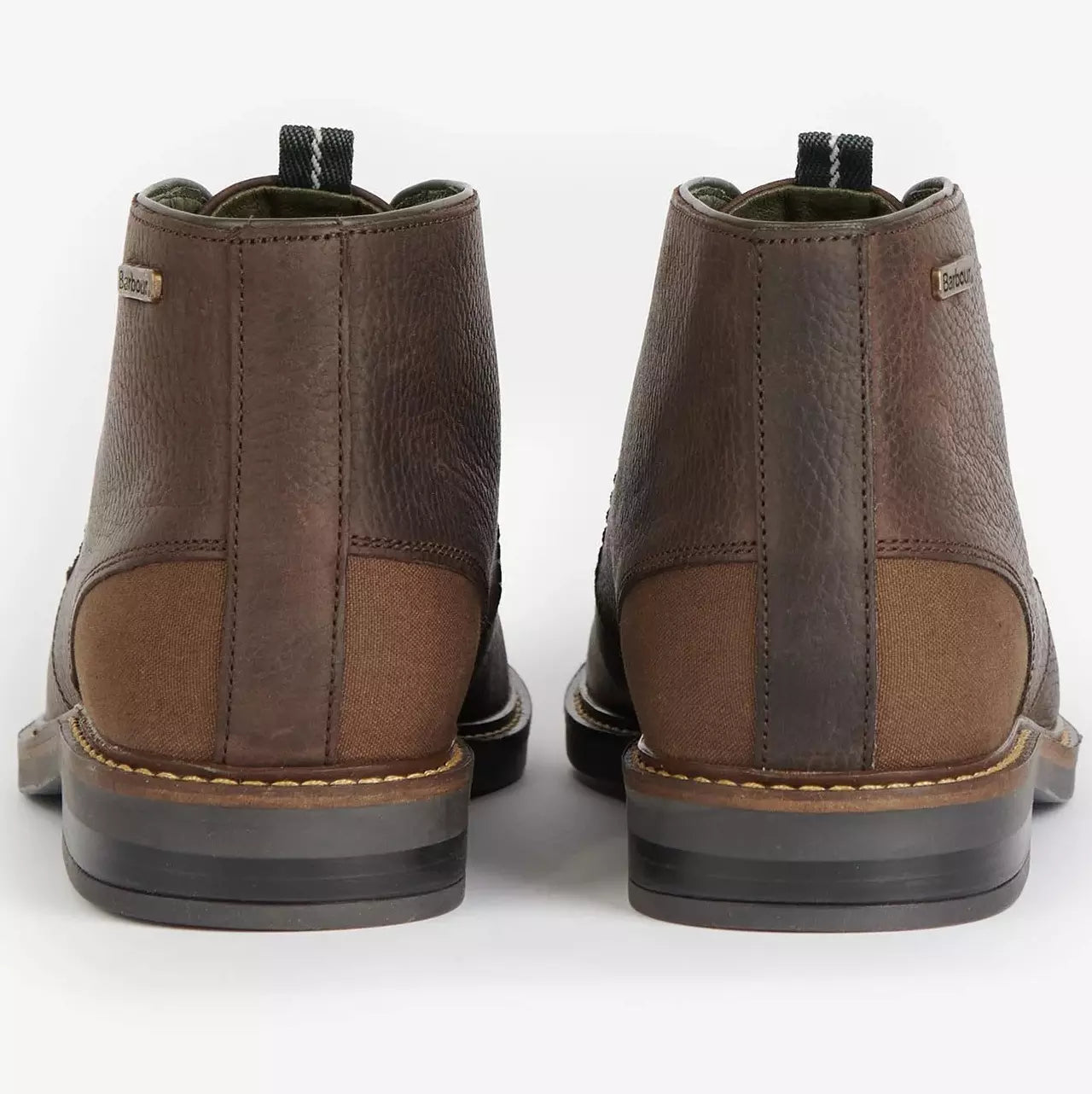Barbour Boots Redhead Chukka Boots in Mocha Brown Leather