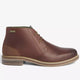 Barbour Boots Redhead Chukka Boots in Oxblood brown leather MFO0138RE72 side
