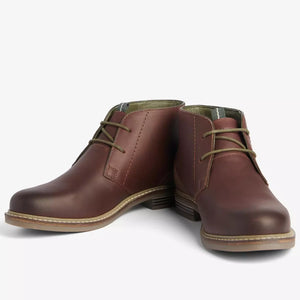 Barbour Boots Redhead Chukka Boots in Oxblood brown leather MFO0138RE72