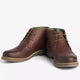 Barbour Boots Redhead Chukka Boots in Oxblood brown leather MFO0138RE72