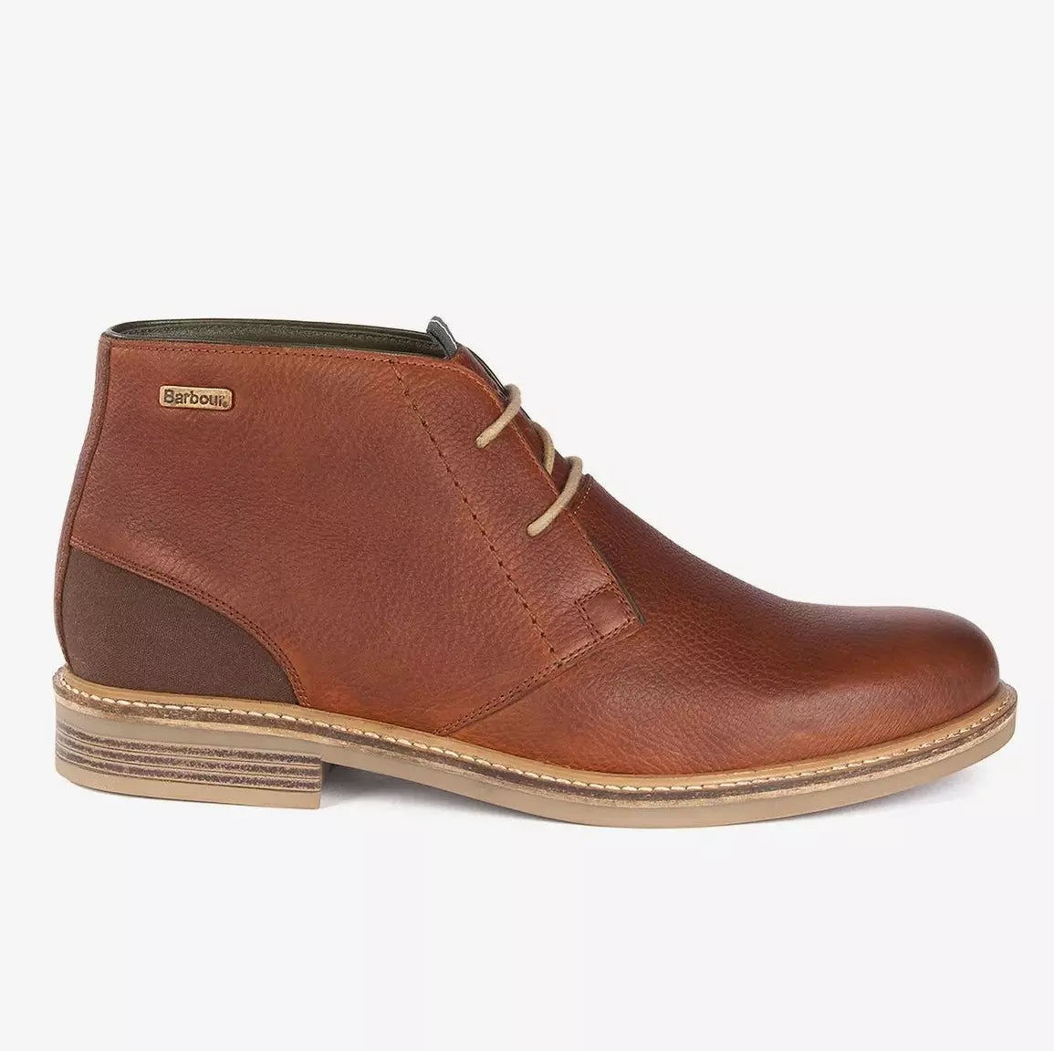 Barbour Boots Redhead Chukka Boots in Cognac Brown Leather MFO0138TA Smyths Country Sports