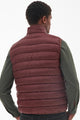 Barbour Gilet Bretby in Maroon Truffle  MGI0024BR71 back