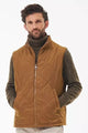Barbour Gilet Finn mens in yellow washed ochre MGI0055SN73