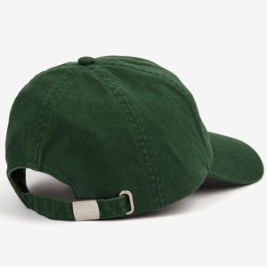 Barbour Cap Baseball Cascade Sports hat in  Racing Green MHA0274GN35 back