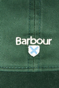 Barbour Cap Baseball Cascade Sports hat in  Racing Green MHA0274GN35 logo