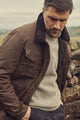 Barbour Sweater Horseford Crew neck in Stone MKN1113ST51 fashion