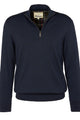 Barbour Gamlan Half Zip Waterproof Sweater - Navy MKN1213NY91