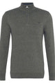 Barbour Sweater Tainsbury half zip in speckled olive MKN1641OL51 fashion
