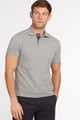 Barbour Polo Shirt Tartan Pique Polo in Grey Marl MML0012GY52