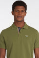 Barbour Polo Shirt Tartan Pique in Burnt Olive MML0012OL39