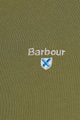 Barbour Polo Shirt Tartan Pique in Burnt Olive MML0012OL39 logo