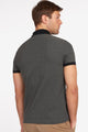 Barbour Polo Shirt-Sports Shirt Mens two tone Mix-Black MML0628BK31 back