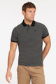 Barbour Polo Shirt-Sports Shirt Mens two tone Mix-Black MML0628BK31 side