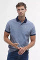 Barbour Polo Shirt Sports Polo Mix Electric Blue MML0628BL24