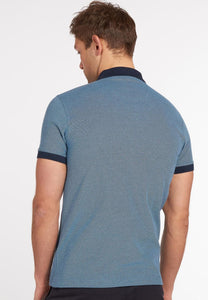 Barbour Polo Sports Polo Shirt Mix Navy MML0628NY91 back