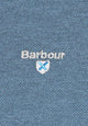 Barbour Polo Sports Polo Shirt Mix Navy MML0628NY91 logo