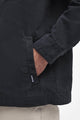 Barbour Washed Cotton overshirt heavy duty in Classical Navy MOS0281NY91 side pocket