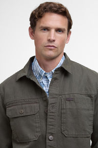 Barbour Overshirt Lingfield overshirt in Fern MOS0414GN86 front