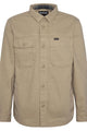 Barbour Overshirt Lingfield Canvas Overshirt in Dark Stone MOS0414ST52 safari