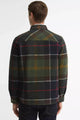 Barbour Overshirt Woodlane Brushed Check Overshirt  MOS0511TN11 back