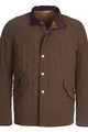 Barbour Shoveler mens quilted jacket in dark Olive MQU0784OL73 fashion