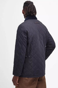 Barbour Burton Quilt in Navy MQU1306NY91 back