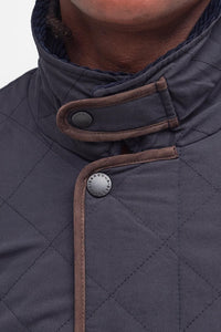 Barbour Burton Quilt in Navy MQU1306NY91 storm