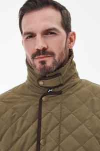 Barbour Burton waterproof, breathable Quilt in Olive MQU1306OL52