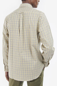 Barbour Shirt- Tattersall Check-100% cotton-Navy/Olive-MSH0002NY31 just £60 back