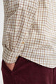 Barbour Shirt Bank Tattersall regular Shirt MSH2125RE94 tail