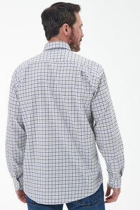 Barbour Shirt New Preston Olive check MSH5046OL51 back