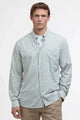 Barbour Shirt Teesdale Mens performance shirt in light Olive MSH5441OL13 casual