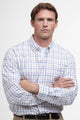 Barbour Shirt Caswell Tattersall Regular fit Shirt in Navy MSH5566NY91 fashion