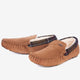 Barbour slippers Monty Moccasin Slippers in Camel Suede MSL0001BE51
