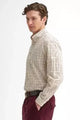 Barbour Shirt Barbour Bank Tattersall Shirt in check Merlot MSH2125RE94 elegant