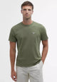 Barbour Tee shirt Essential Sports T in olive MTS0331OL39