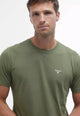 Barbour Tee shirt Essential Sports T in olive MTS0331OL39 summer