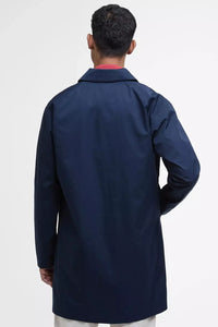 Barbour coat Rokig  mens' lightweight waterproof jacket in Navy MWB0856NY73 back