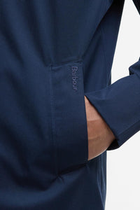 Barbour coat Rokig  mens' lightweight waterproof jacket in Navy MWB0856NY73 pocket